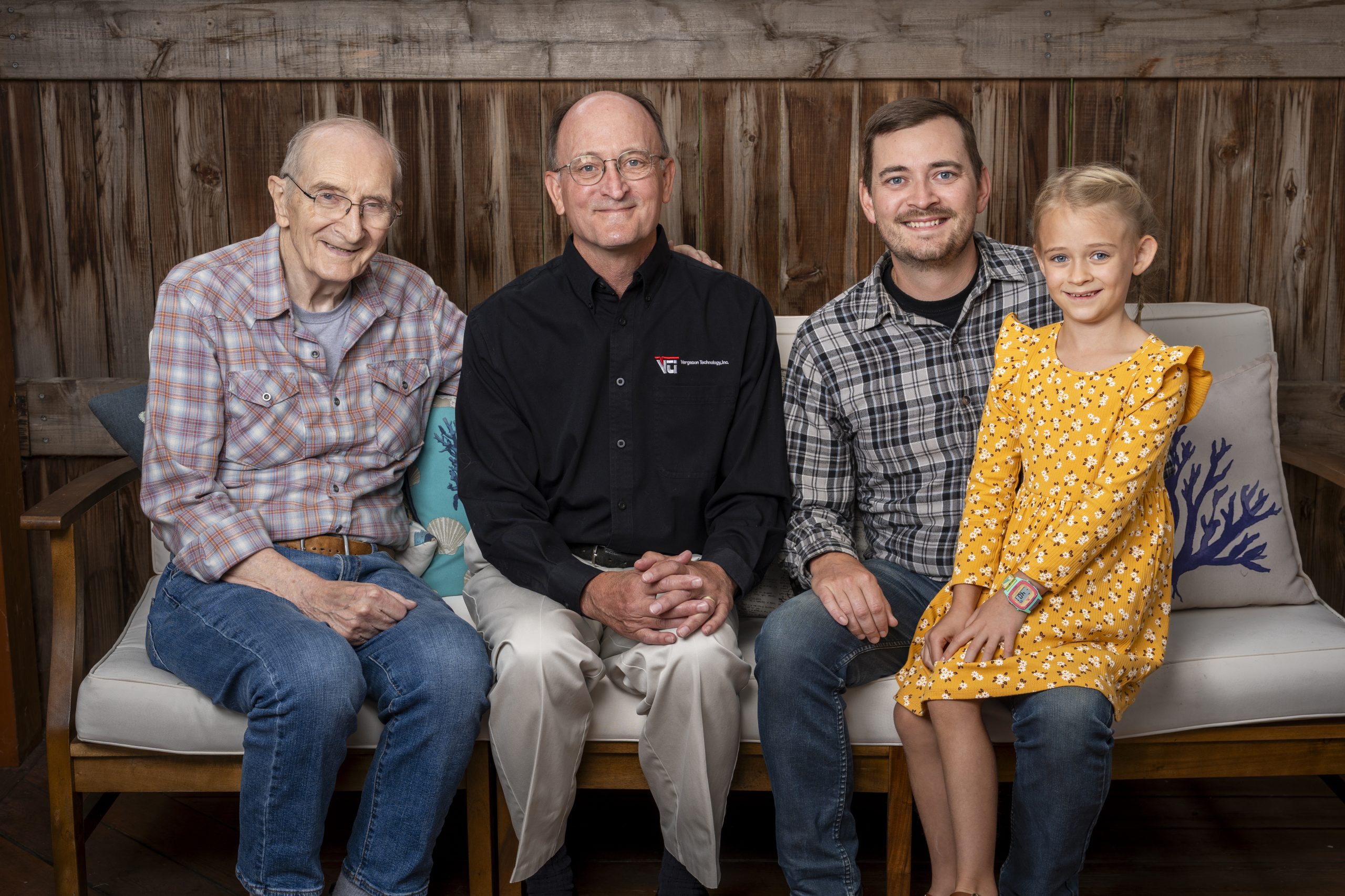 Gary Hodges photo of the Vergason family’s 4 generations